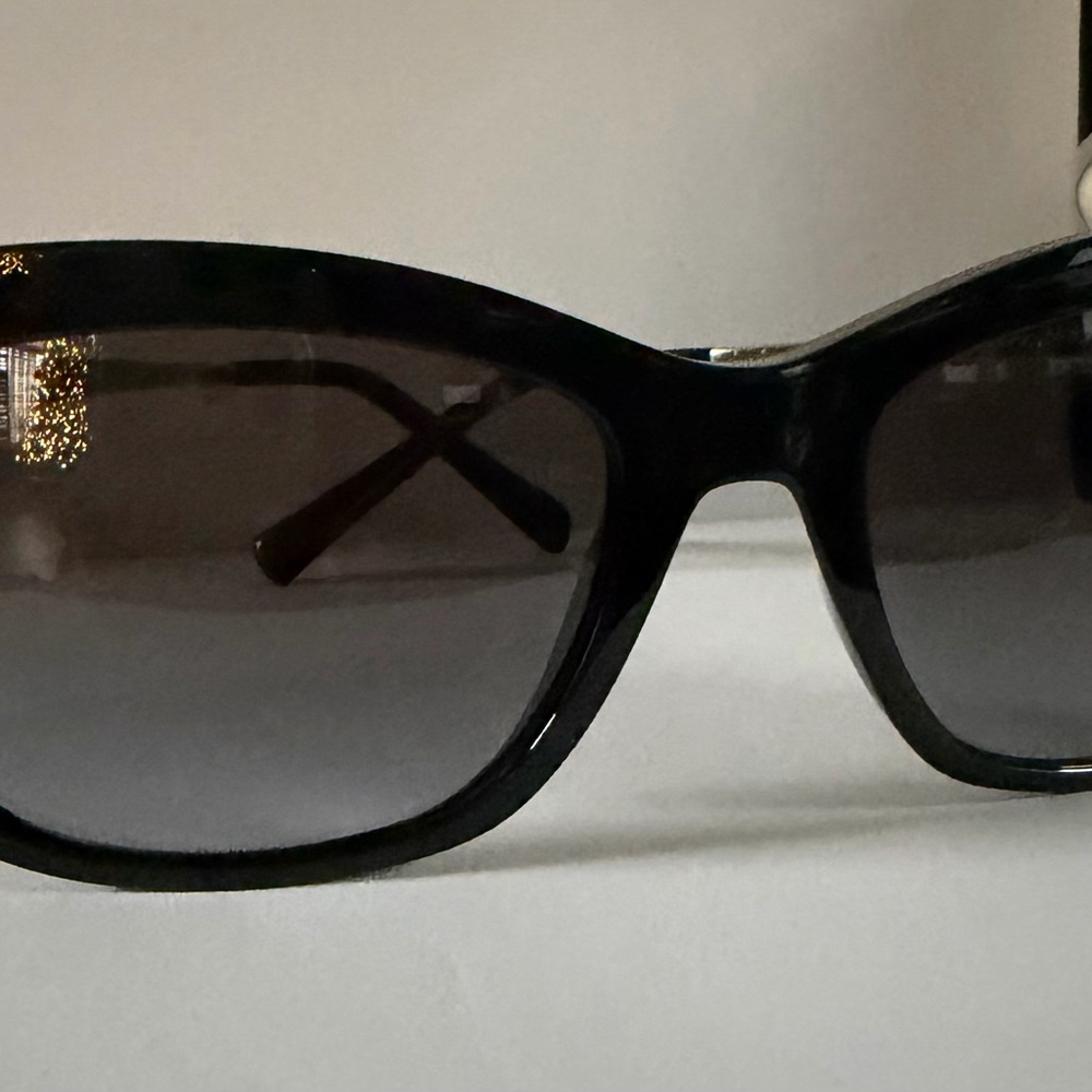 Michael Kors Glossy Black Sunglasses - Picture 5 of 9
